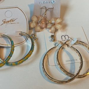 ✨NEW ✨ Hoop earring bundle